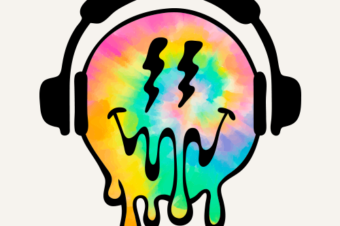 Drip Smile Face – Groovy Tie Dye