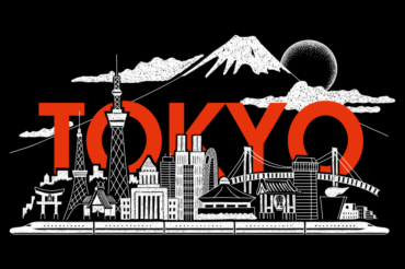 Tokyo Hand-Drawn Illustration